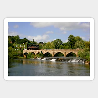 Bridge over the River Sticker